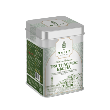 Trà Lá Cao Cấp Thảo Mộc Bạc Hà 34g